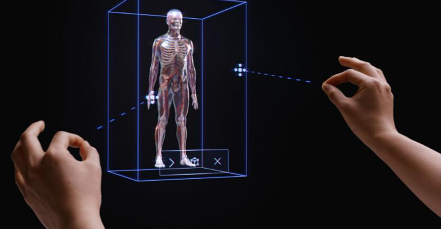 MR设备HoloLens的交互方式